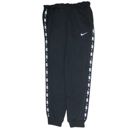 Womens UK Size S Nike Regular Fit Jogger Black Trousers