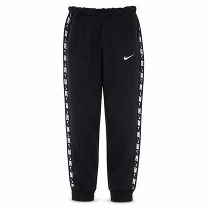 Womens UK Size S Nike Regular Fit Jogger Black Trousers
