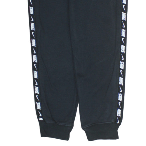 Womens UK Size S Nike Regular Fit Jogger Black Trousers