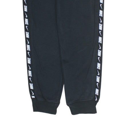 Womens UK Size S Nike Regular Fit Jogger Black Trousers