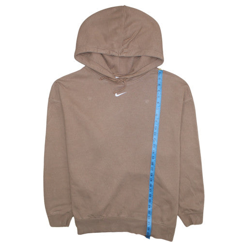 Womens UK Size XL Nike Brown Pullover Hoodie