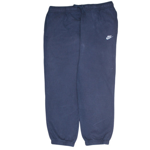 Mens UK Size XL Nike Regular Fit Sweatpants Blue Trousers