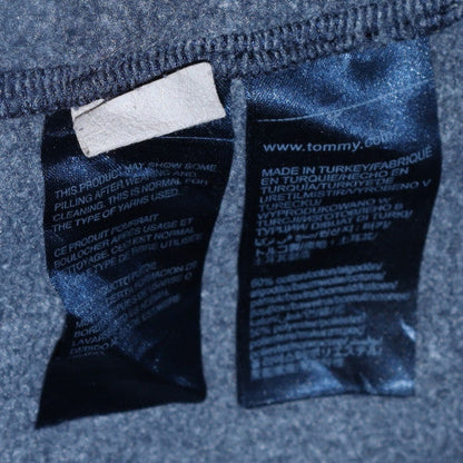 Mens UK Size L Tommy Jeans Blue Pullover Sweatshirt