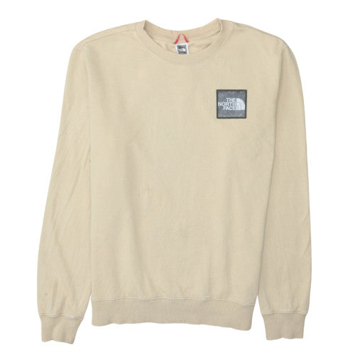 Mens UK Size L The North Face Beige Pullover Sweatshirt