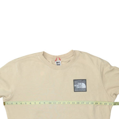 Mens UK Size L The North Face Beige Pullover Sweatshirt