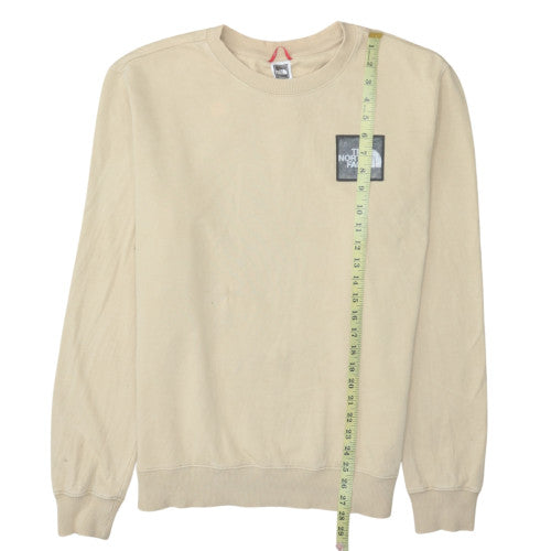 Mens UK Size L The North Face Beige Pullover Sweatshirt
