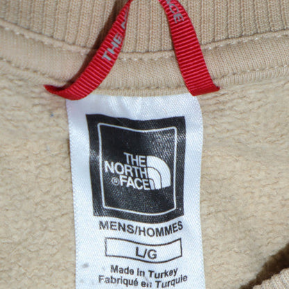 Mens UK Size L The North Face Beige Pullover Sweatshirt
