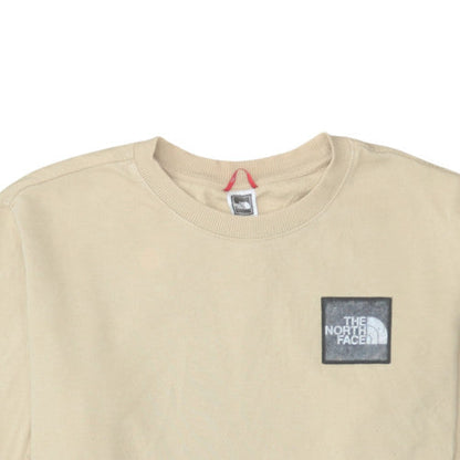 Mens UK Size L The North Face Beige Pullover Sweatshirt