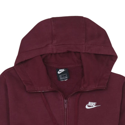 Mens UK Size S Nike Red Pullover Hoodie