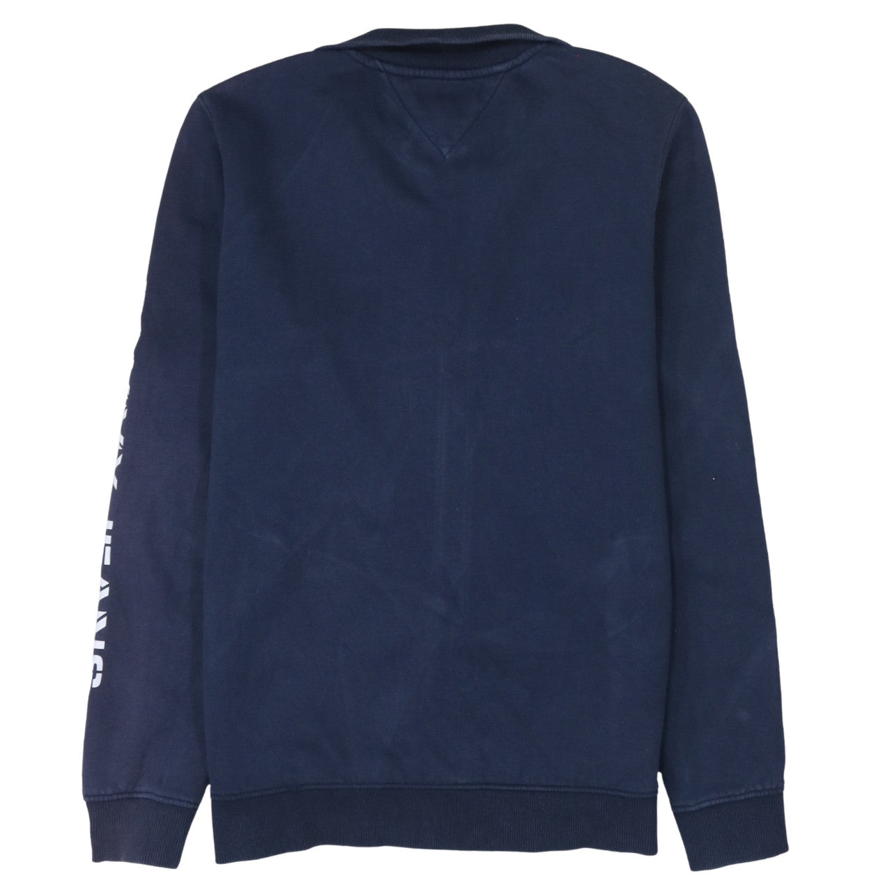 Mens UK Size M Tommy Jeans Blue Full Zip Sweatshirt