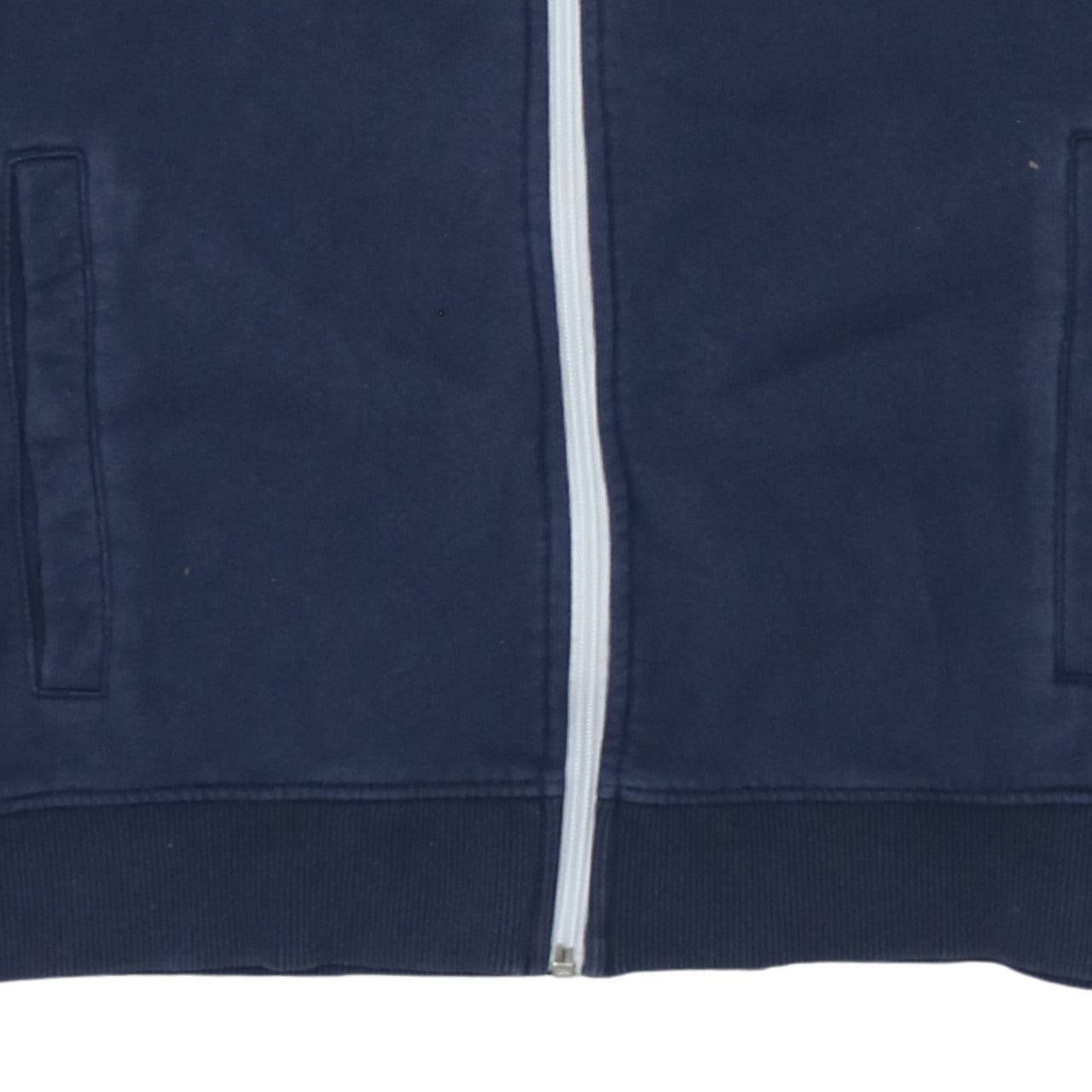 Mens UK Size M Tommy Jeans Blue Full Zip Sweatshirt