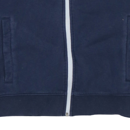 Mens UK Size M Tommy Jeans Blue Full Zip Sweatshirt