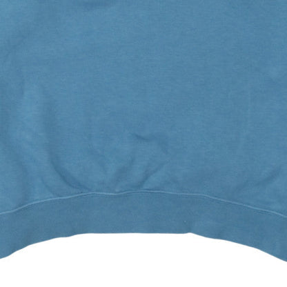 Womens UK Size S Nike Blue Pullover Sweatshirt