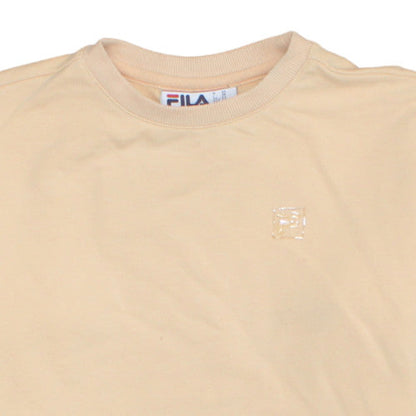 Womens UK Size XS FILA Beige Pullover Sweatshirt