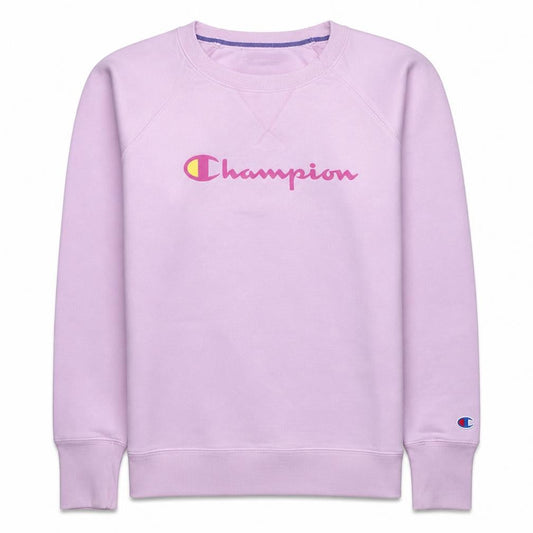 Womens UK Size S Champion Pink Pullover Sweatshirt