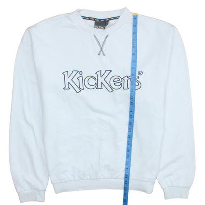 Mens UK Size M Kickers White Pullover Sweatshirt
