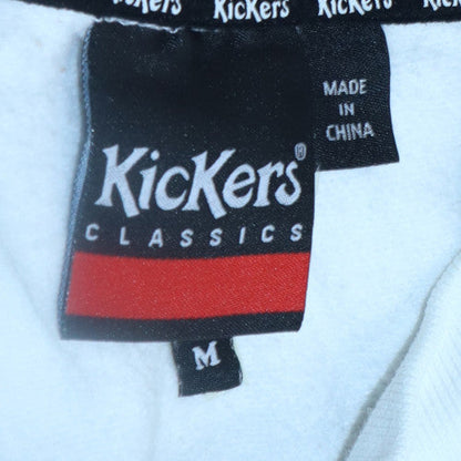 Mens UK Size M Kickers White Pullover Sweatshirt