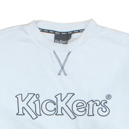 Mens UK Size M Kickers White Pullover Sweatshirt