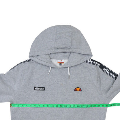 Womens UK Size 14 ellesse Grey Pullover Hoodie