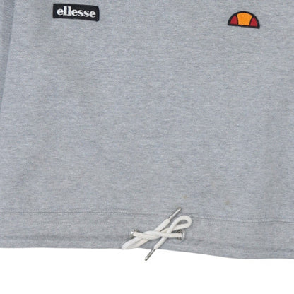 Womens UK Size 14 ellesse Grey Pullover Hoodie