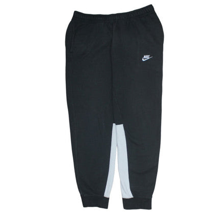 Mens UK Size L Nike Regular Fit Jogger Black Trousers