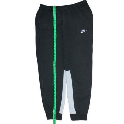 Mens UK Size L Nike Regular Fit Jogger Black Trousers