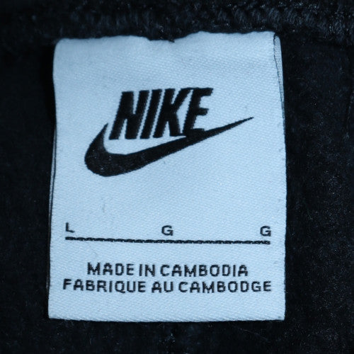 Mens UK Size L Nike Regular Fit Jogger Black Trousers