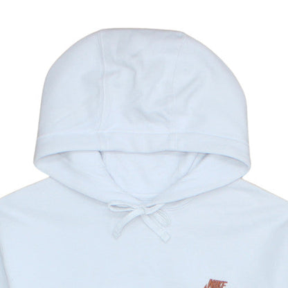 Mens UK Size L Nike White Pullover Hoodie