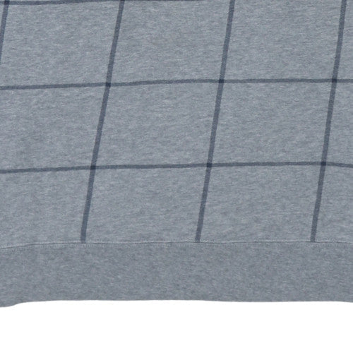 Mens UK Size L Nautica Grey Henley Sweatshirt