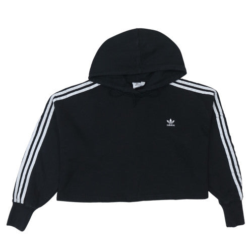 Womens UK Size 12 adidas Black Pullover Hoodie