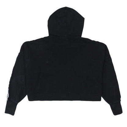 Womens UK Size 12 adidas Black Pullover Hoodie