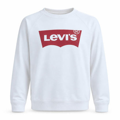 Mens UK Size L Levi's White Pullover Sweatshirt
