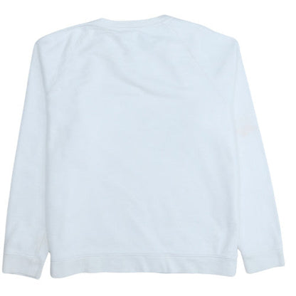 Mens UK Size L Levi's White Pullover Sweatshirt