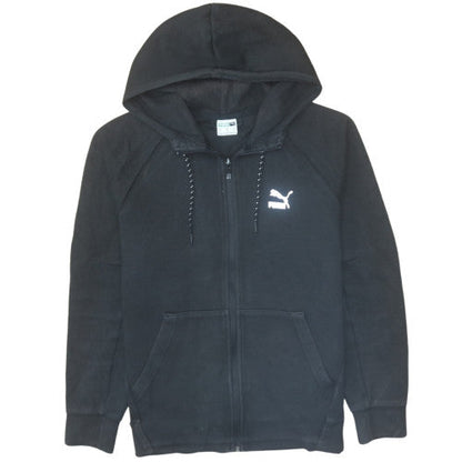 Mens UK Size M PUMA Black Full Zip Hoodie