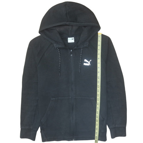 Mens UK Size M PUMA Black Full Zip Hoodie