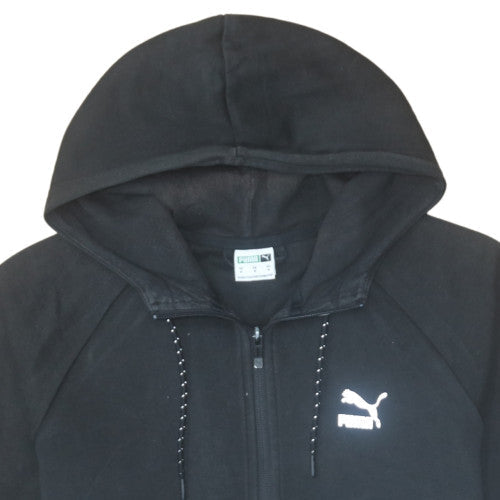 Mens UK Size M PUMA Black Full Zip Hoodie