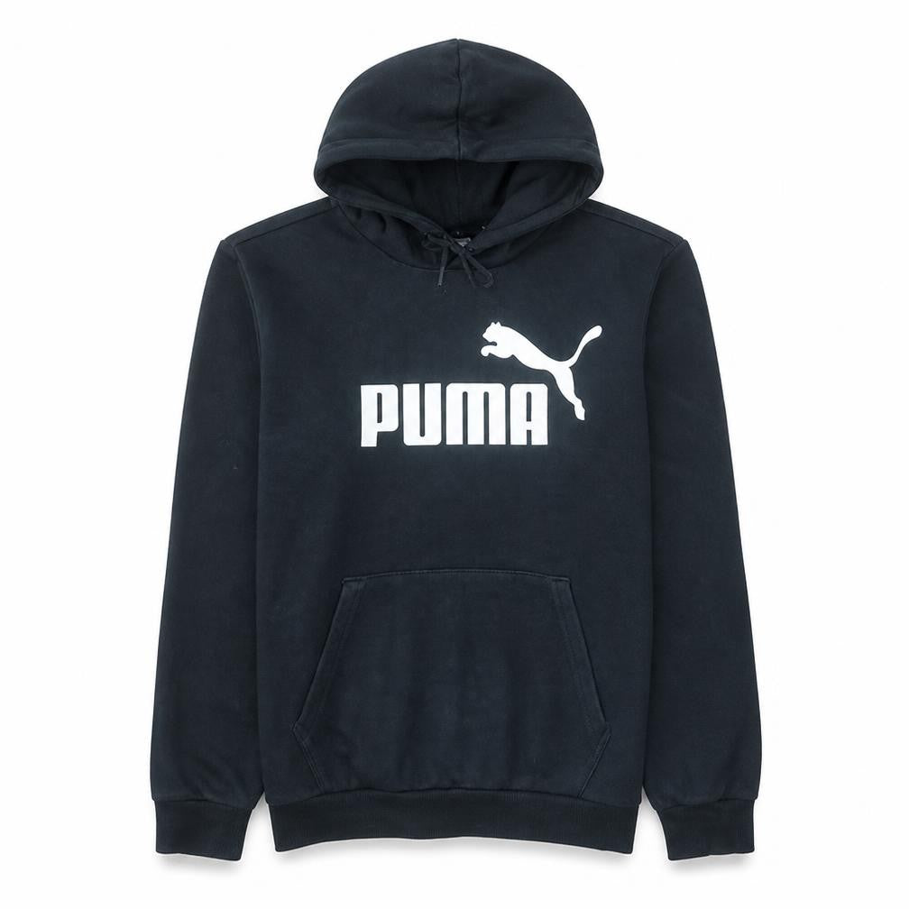 Mens UK Size S PUMA Black Pullover Hoodie