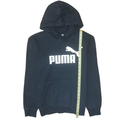 Mens UK Size S PUMA Black Pullover Hoodie