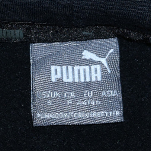 Mens UK Size S PUMA Black Pullover Hoodie