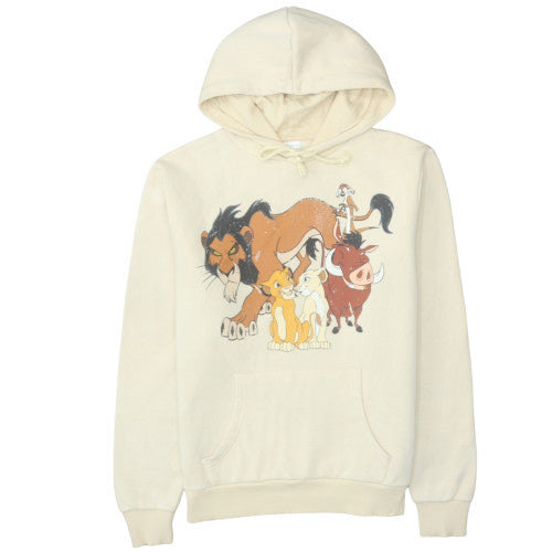 Womens UK Size M Disney Beige Pullover Hoodie