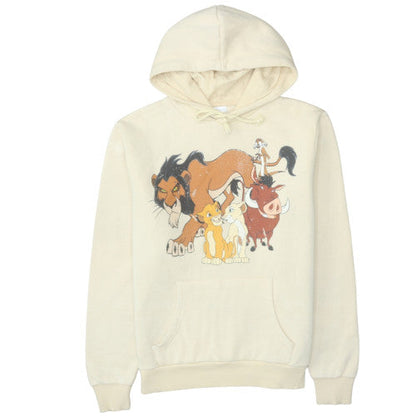 Womens UK Size M Disney Beige Pullover Hoodie