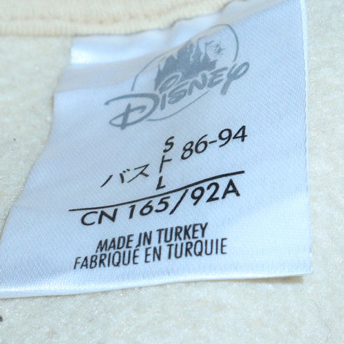 Womens UK Size M Disney Beige Pullover Hoodie