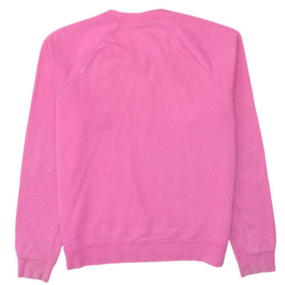 Womens UK Size M Nike Pink Pullover Sweatshirt