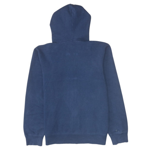 Mens UK Size S Nike Blue Full Zip Hoodie