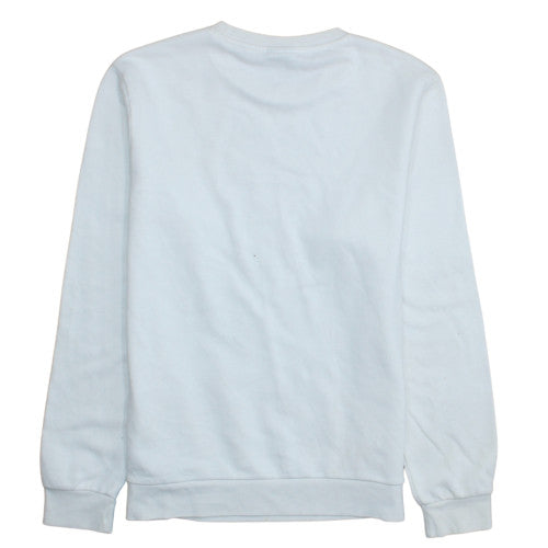 Champion Boys White 2XL Pullover Sweatshirt with Logo Detail