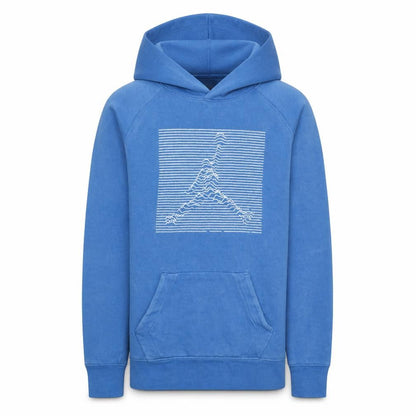 Boys UK Size M Jordan Blue Pullover Hoodie