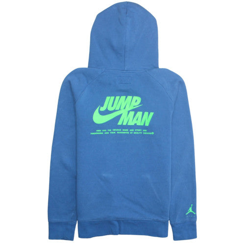 Boys UK Size M Jordan Blue Pullover Hoodie