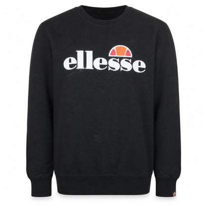 Mens UK Size M ellesse Black Pullover Sweatshirt