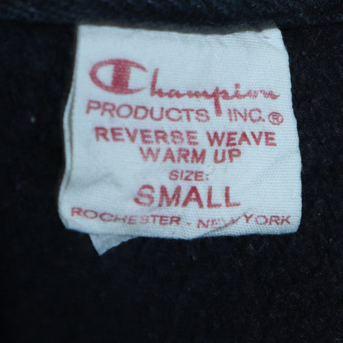 Mens UK Size S Champion Black Pullover Sweatshirt