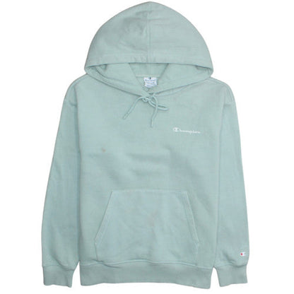 Womens UK Size M Champion Green Pullover Hoodie